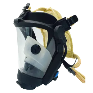 CE Neue Funk maske im SCBA-Stil Aramid Headnet Communication Voll maske