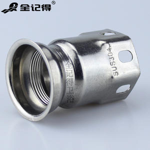 Accessoires de robinetterie de salle de bain, tuyauterie filetée en cuivre/acier inoxydable, pieds de robinet allongés, écrous de serrage pour un montage sécurisé - Product Image 5