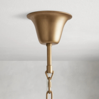 Lustre rond en cristal K9 transparent avec cadre noir, style post-moderne simple et luxueux, pour salon, chambre à coucher, salle à manger