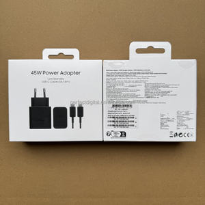 ที่ชาร์จ USB Type-C 45W PD สายชาร์จเร็ว9V/5A ปลั๊กอะแดปเตอร์ชาร์จเร็วสำหรับ Samsung S25ULTRA S24 - Product Image 5