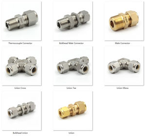 <span class=keywords><strong>ASTM</strong></span> 1387 Swagelok Parker tipi 316 paslanmaz çelik birliği çift yüksük sıkıştırma parçaları - Product Image 6