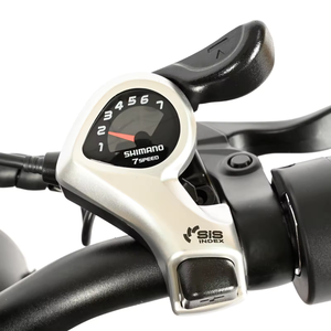 Bicicleta Eléctrica de Carretera de Largo Alcance con Motor sin Escobillas de 350W, Cuadro de Aluminio con Suspensión Completa, 48V 624Wh DP-1601, Sistema de 7 Velocidades - Product Image 5