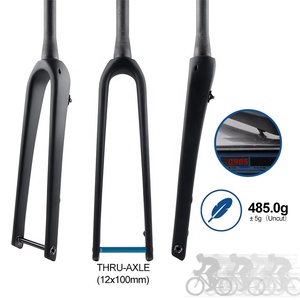 Bicicleta de Carretera y Gravel 700C, Nueva, de Fibra de Carbono, con Frenos de Disco, Eje Pasante y Horquilla Delantera Rígida Recta Cónica - Product Image 2