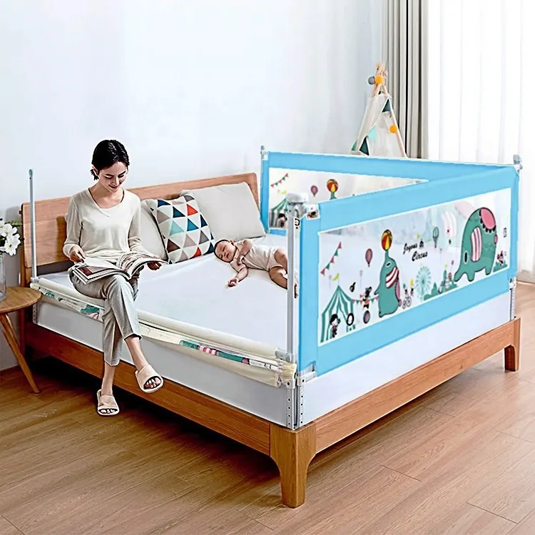 الدرابزين سرير أطفال السلامة سوينغ أسفل سرير طفل واقية سرير السكك الحديدية