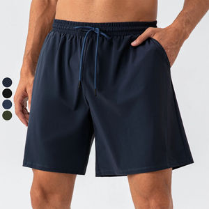 Pantalones cortos atléticos Logotipo personalizado Joggers ligeros Correr Gimnasio Ropa deportiva Hombres Entrenamiento Fitness Gym Shorts - Product Image 1