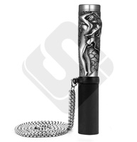 Embout de chicha en acier inoxydable de haute qualité, usiné CNC, au design unique, moderne et écologique