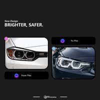 Conjunto de Faros LED Especiales para BMW Serie 3 F30 F35 2012-2019, Versión Mejorada, DRL, Señal de Giro Secuencial, Lámpara Delantera Automática