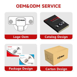 Consun Bán Buôn Đồ nội thất nhà bếp phần cứng mỏng ngăn kéo hộp mềm đóng cửa kính ngăn kéo hệ thống - Product Image 6