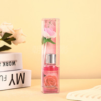 Diffuseur à Bâtonnets Parfum Froid Désodorisant WC Flacon en Verre Huile Essentielle Liquide d'Encens Aromathérapie