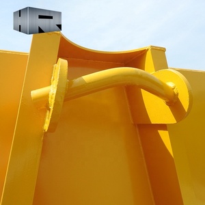 Contenedor de cargador de hormigón de desecho de construcción Contenedor de elevación de gancho Contenedor de basura enrollable Contenedor de elevación de gancho de metal de chatarra - Product Image 5