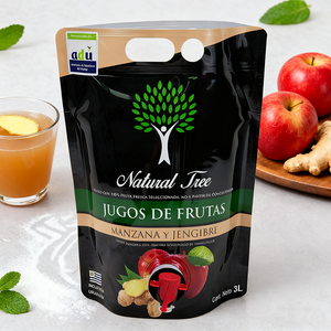 Proveedor Oro: Bolsa Doypack Personalizada de 1L-5L con Válvula y Boquilla para Vino, Zumo, Agua, Líquidos Calientes y Alimentos para Bebés - Product Image 2