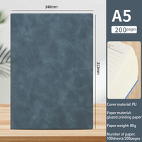 Cuaderno A5 con logotipo personalizado, Bloc de notas grueso, reunión de negocios, libro de registro, regalo promocional