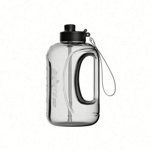 High-Quality Reusable Sports Water Bottle With Straw Cap, Durable and Anti-Corrosion, Excellent for Summer Outdoor Activities - Product Image 1