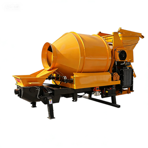 QIANYUAN Diesel Electric Mobile Concrete Mixer Pump High Efficiency <strong>25M</strong>/H 110M Vertical 200M Horizontal Conveying Engine Motor - Product Image 5