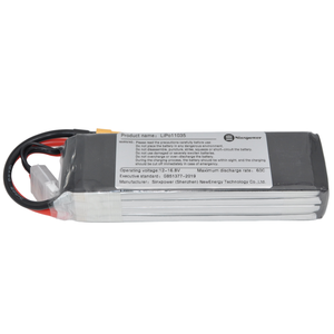 Batterie de drone personnalisée Sinxpower 4S 14.8V 3200mAh 60C à décharge rapide, état solide, 500 cycles pour drones RC UAV 14.8V 4S3200mAh 60C L - Product Image 3