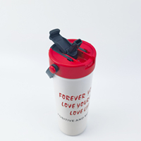 Nuevo Vaso de Plástico Portátil con Aislamiento al Vacío y Pajita para Deportes al Aire Libre, Uso en la Oficina, Alto Valor Estético, Gran Capacidad, Vaso para Auto