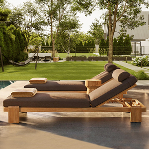 Salon <span class=keywords><strong>de</strong></span> jardin moderne et luxueux en bois massif écologique et durable Hôtel Villa Piscine Spa Resort <span class=keywords><strong>Bain</strong></span> <span class=keywords><strong>de</strong></span> <span class=keywords><strong>soleil</strong></span> - Product Image 5