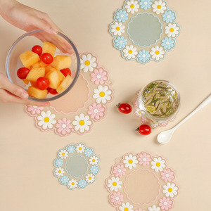Nuevo Posavasos de Flor de Cerezo Sakura, Tapete para Tazas y Platos, de Goma Suave, Duradero, Aislante del Calor, Antideslizante, Estilo Japonés - Product Image 4
