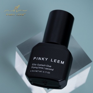 Pinky Leem Custom Private Label <b>Individual</b> Lash Extension <b>Glue</b> Adhesive <b>Eyelashes</b> <b>Glue</b> 2 Sec Best <b>Eyelash</b> Extension <b>Glue</b> - Product Image 5