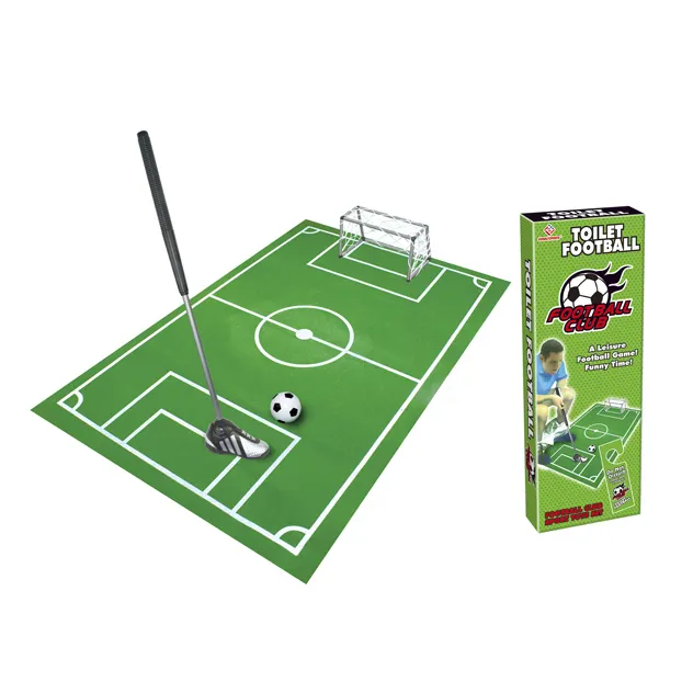 Sport Toy Set Hand Football Game Toy Bathroom Small Plastic Toilet Football Game for Kids