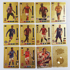 2025การ์ดเกมกีฬา55เกมต่อกล่องกระดาษฟอยล์สีทองยอดนิยมการ์ดบาสเก็ตบอลรูปดาว Kabe JOR Dan- - Product Image 3