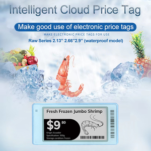 Kit de démonstration ESL : Étiquette de rayon numérique intelligente à encre électronique pour congélation à basse température, étiquette de prix électronique sans fil Wi-Fi - Product Image 2