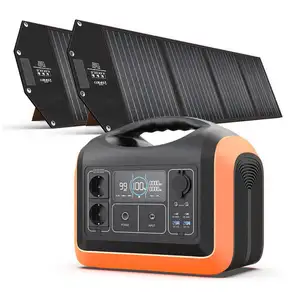 1200 emergency backup camping outdoor lifepo4 battery charging station 1000w generator portable solar power kit for a homes 240v