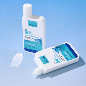 <span class=keywords><strong>Crème</strong></span> <span class=keywords><strong>solaire</strong></span> teintée à étiquette privée SPF 50, acide hyaluronique, légère et hydratante pour les peaux foncées, utilisation quotidienne sans effet blanchâtre - Product Image 5