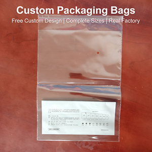 <span class=keywords><strong>Pochette</strong></span> <span class=keywords><strong>en</strong></span> <span class=keywords><strong>plastique</strong></span> transparente BOPP personnalisée, autocollante, refermable, format A4, pour l'emballage de documents et de factures - Product Image 1
