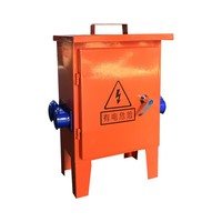 Boîtier de distribution d'énergie portable temporaire haute et basse tension pour extérieur, armoire électrique de chantier temporaire