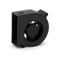 Ventilateur turbo silencieux 12V 3000 tr/min à double roulement à billes avec réinitialisation automatique pour le refroidissement des équipements de serveur