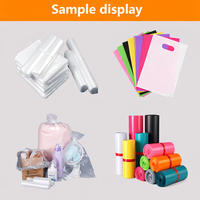 Machine à fabriquer des sacs en plastique automatique à double couche avec scellage thermique et découpe à froid