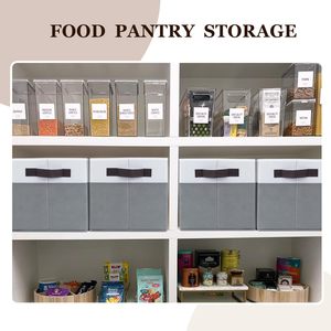 Lưu trữ lớn giỏ cho kệ trang trí ráp Giỏ vải Closet tổ chức và lưu trữ Thùng với xử lý - Product Image 3
