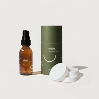 Ensemble de boîtes d'emballage cosmétique de luxe en papier tube, flacons en verre vides pour soins de la peau biodégradables avec logo imprimé personnalisé
