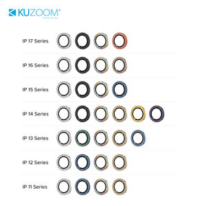 Protector de lente de cámara de cristal de zafiro 9H de aleación de titanio de Venta caliente para con características antihuellas y resistentes al agua - Product Image 3