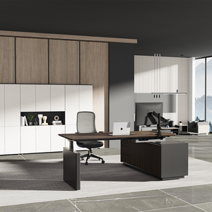 Mới Nhất Nhà Văn Phòng Điều Hành Bàn Đứng 3 Giai Đoạn Chiều Cao Điều Chỉnh Chuyển Đổi Kim Loại Bằng Gỗ Modular Mở rộng - Product Image 1