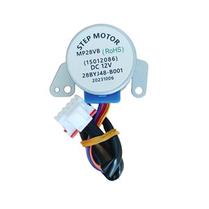 Moteur pas à pas à aimant permanent Gree Mp28vb 28byj48 B0 pour climatiseur, avec guide d'air, arbre de 5 mm et couple de 0,05 Nm - Product Image 4