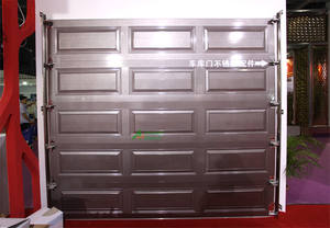 <span class=keywords><strong>Porte</strong></span> de <span class=keywords><strong>garage</strong></span> en acier galvanisé bon marché, isolée, durable, électrique pour usage résidentiel - Product Image 6