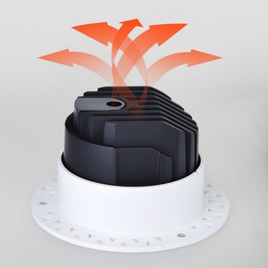 Foco LED COB inteligente sin marco ajustable, downlight LED de 75 mm con recorte, 7W 10W 12W - Product Image 6