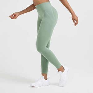 <span class=keywords><strong>Leggings</strong></span> de fitness sans couture et confortables, ensemble de yoga, pantalon d'exercice pour femme, taille haute, tendance - Product Image 2