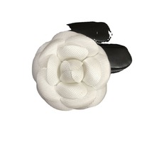 Allure 6.1cm Shandong Petit Parfum Corsage Broche Pins Luxe Haut de Gamme Camélia Chaussure Cadeaux Boucle Chaussures Mode Broches
