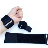 Attaches de câble auto-agrippantes ruban de fixation Double bâton latéral solide boucle élastique réglable et sangle à crochet avec boucle