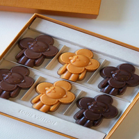Boîte de bonbons fantaisie personnalisée pour l'Aïd, truffes au chocolat, desserts sucrés