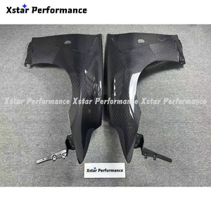 Garde-boue avant en fibre de carbone en nid d'abeille Style Xstar pour Nissan <span class=keywords><strong>370Z</strong></span> Z34 2009-2020 - Product Image 3