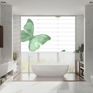 वाटरप्रूफ स्टाइलिश 3 डी प्रिंट ऊर्जा की बचत व्यापक अनुप्रयोग डबल लेयर इलेक्ट्रिक दिन और रात मोटर ज़ेबरा विंडो अंधा - Product Image 3