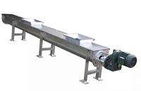 Efficiënte Roestvrijstalen Schroeftransporteur Voor Groente-En Fruitverwerking Voor Machinevervoer