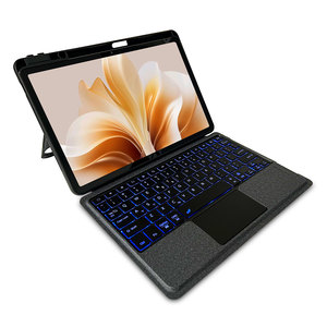 Factory Price Custom Language Arabic English Matepad SE 11 Case With Wireless <b>Keyboard</b> RGB Backlight Detachable Design - Product Image 2