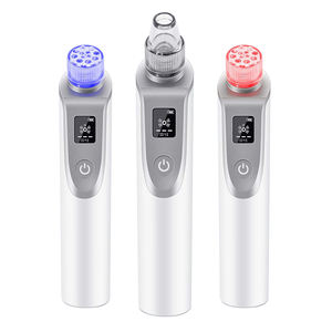 Limpiador Facial Eléctrico Recargable por USB, Removedor de Puntos Negros con Pantalla LCD, Herramienta de Tratamiento del Acné, Color Negro - Product Image 1