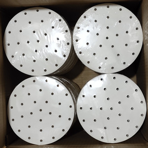 Antiadherente de <span class=keywords><strong>doble</strong></span> cara para <span class=keywords><strong>Airfryer</strong></span> Liner Horno Microondas Cesta de vapor de bambú para alimentos para galletas y pan - Product Image 2