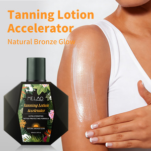 Lotion bronzante hydratante rapide OEM ODM, non grasse, pour soins de bronzage en solarium, accélérateur de bronzage - Product Image 3